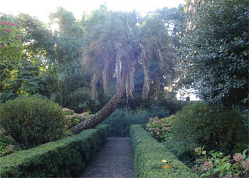 jardin andaluz, en el museo Enrique Larreta, Juramento 2291, del barrio de Belgrano.