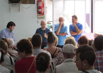 visita del Jefe de Gobierno en Saavedra