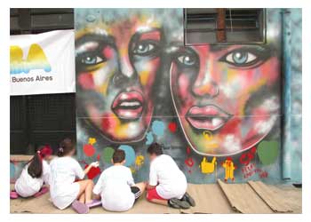 mural día de la mujer