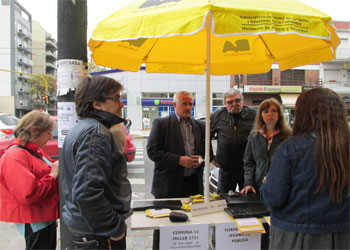 Campaña de prevención del delito del Gobierno de la Ciudad en la Comuna 12